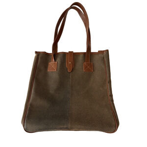 Barrington Pebbled Leather Multiuse Large Tote Travel Office Business